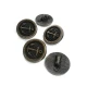 Anchor Patterned Metal button 17 mm - 27 size E 910