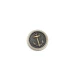 Anchor Patterned Metal button 17 mm - 27 size E 910