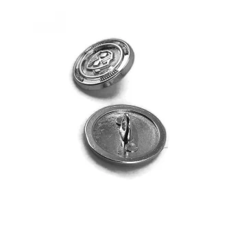 21 mm - 32 boy Blazer Ceket Düğmesi Kalkan Desenli E 965
