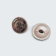 15 mm - 24 L Blazer Jacket Button Gold Plated Cufflinks E 966 G