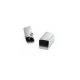17.4 x 13.6 mm Metal Vidalı Bağcık ucu BU 01 17.4 x 13.6 mm Metal Vidalı Bağcık ucu BU 01
