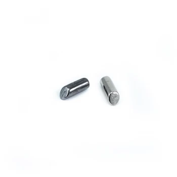 Lace end metal diameter 5 mm length 14 mm E 1725