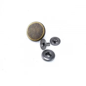 20 mm 32 L Flat Coin Shape Snap Fasteners Button E 1261
