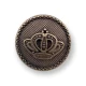 15 mm - 24 L Crown Logo Snap Fasteners Button E 1467