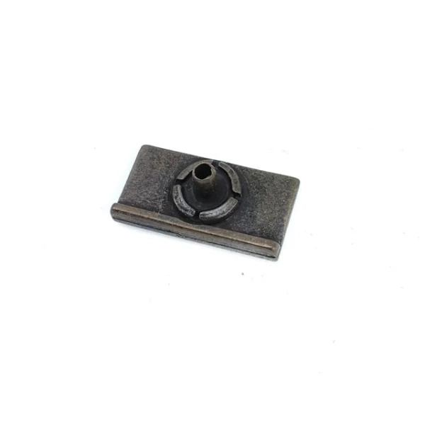 23 x 12 mm Coat Snap Fasteners Button Rectangle Design E 174