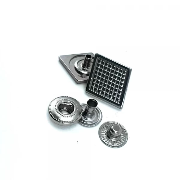 16 x 16 mm Aesthetic Coat Snap Fasteners Button E 1947