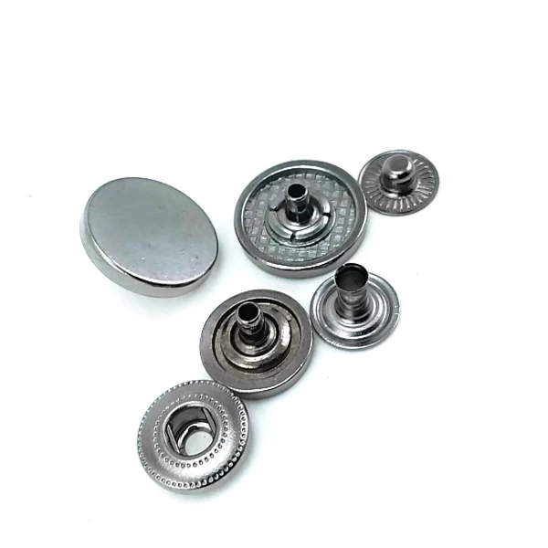 20 mm - 32 boy Düz Para Tipi Çıtçıt Düğme  E 2019