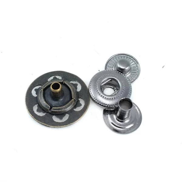 18 mm 28 boy Çıtçıt Düğme Mont ve Çanta Çıtçıtı Estetik Tasarımlı E 203