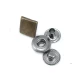 11 x 11 mm Snap Button Square Snap fasteners Button E 221