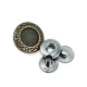 Mineli metal çıtçıt düğme 17 mm - 28 boy E 439 Mineli metal çıtçıt düğme 17 mm - 28 boy E 439