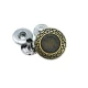 Mineli metal çıtçıt düğme 17 mm - 28 boy E 439