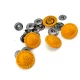 17 mm - 27 L Matt Finish Snap Fasteners Button E 512 MN