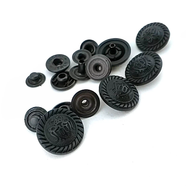 17 mm - 27 L Matt Finish Snap Fasteners Button E 512 MN