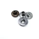 11 mm - 19 boy Küçük Boy Düz Para Tipi Çıtçıt Düğme E 727