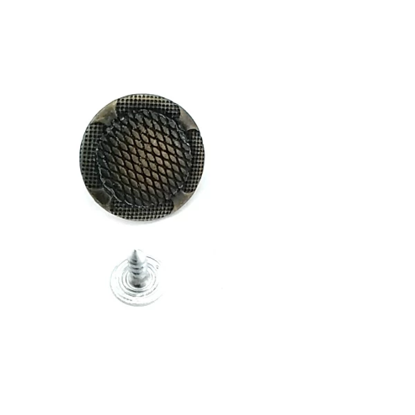 20 mm 32 Boy Estetik Tasarımlı Kot Düğmesi E 1117