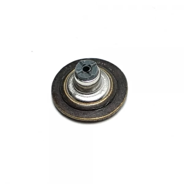 19 mm  Kot Düğmesi Hasır Desen ve Çivisi  E 1118