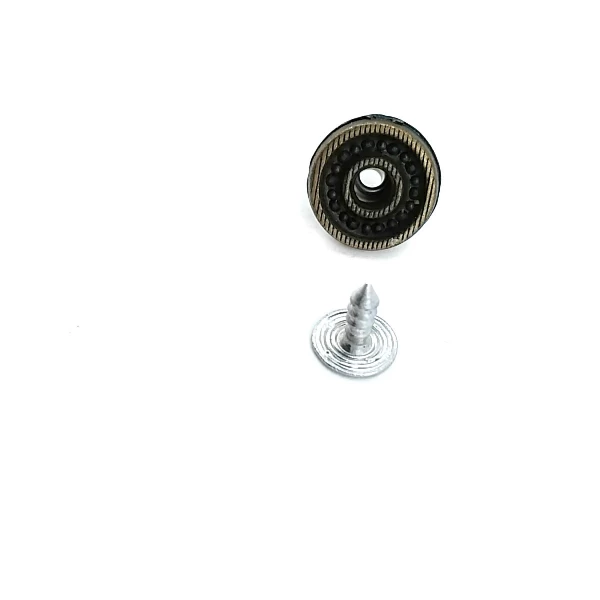14 mm 22 L  Jeans Button Dot Patterned E 157