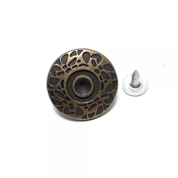 22 mm 35 Boy Taşlı Kot Ceket Düğme E 335