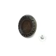 22 mm 37 Boy Kenarları Desenli Mineli Kot Düğmesi E 502
