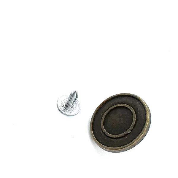 19 mm 30 L Enamel Ring Pattern Jeans Button E 939