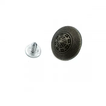 18 mm 29 L Shield Style Jeans Button E 962