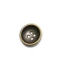 Metal button post with four holes 17 mm - Size 28 E 1632