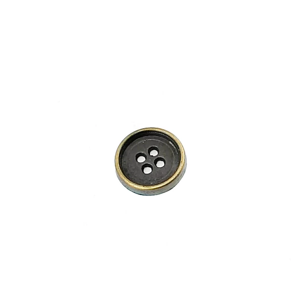 15 mm - 24 size Plain Four-hole metal button sewing E 184