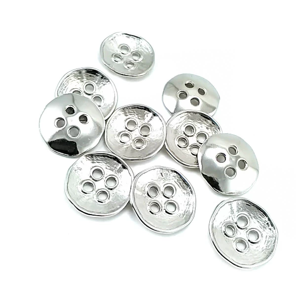 Retro four-hole metal button strut 20 mm - 31 lignes E 305