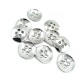 Retro four-hole metal button strut 20 mm - 31 lignes E 305
