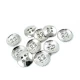Retro four-hole metal button strut 20 mm - 31 lignes E 305