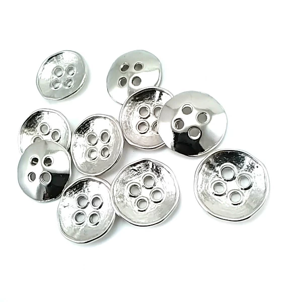 Retro four-hole metal button strut 20 mm - 31 lignes E 305