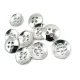 Retro four-hole metal button strut 20 mm - 31 lignes E 305