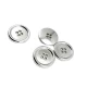 26 mm Two-hole post metal button 42 lignes E 364