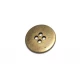 Metal button post with four holes 23 mm E 44