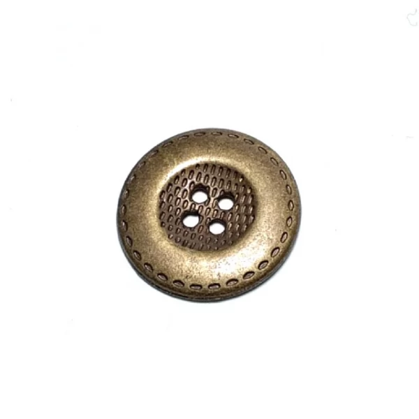 25 mm 40 Boy Dört Delikli Dikme Metal Düğme E 460 25 mm 40 Boy Dört Delikli Dikme Metal Düğme E 460