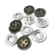 25 mm 40 L Coat and Coat Button with Four Holes Metal Sewing Button E 487