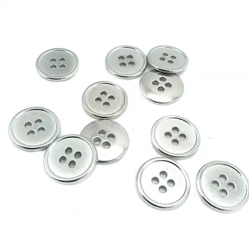 20 mm - 35 length Unformed Four-hole Sew Button E 554