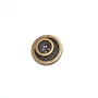 25 mm -40 Lignes Metal button post with four holes E 642