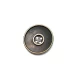 Metal button post with four holes 25 mm - size 40 E 67