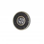 30 mm - size 47 Metal big button post with four holes E 818