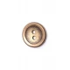 Punched metal button with two holes 17 mm size 28 E 1776