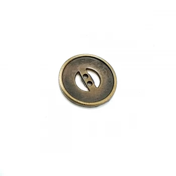 23 mm Two hole post metal button 37 lignes E 35