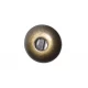 Two-hole perforated metal button 25 mm 40 lignes E 38
