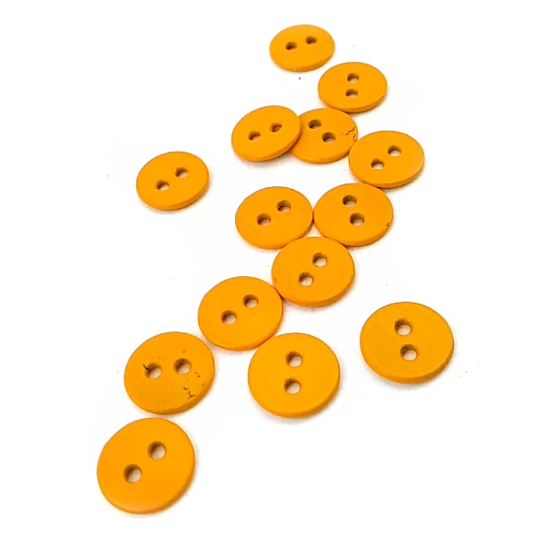 11 mm Button with Two Holes Simple Design E 835