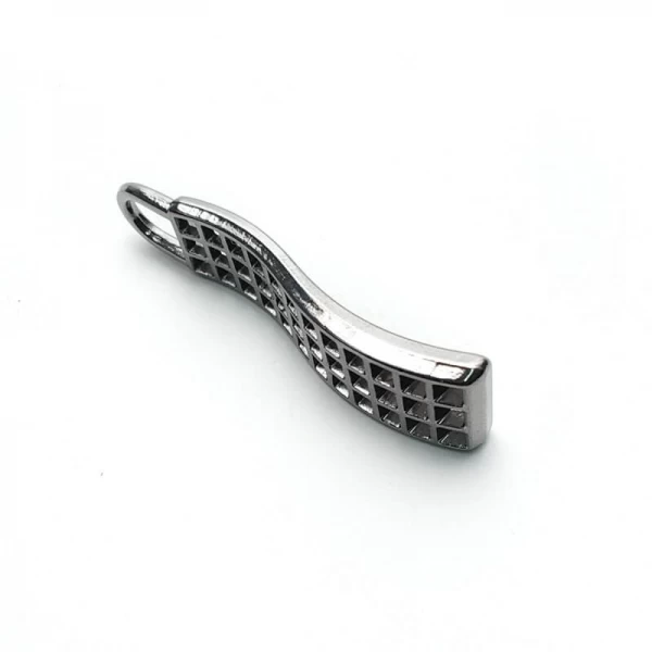 Fermuar elciği metal şık tasarım 38 mm B 65