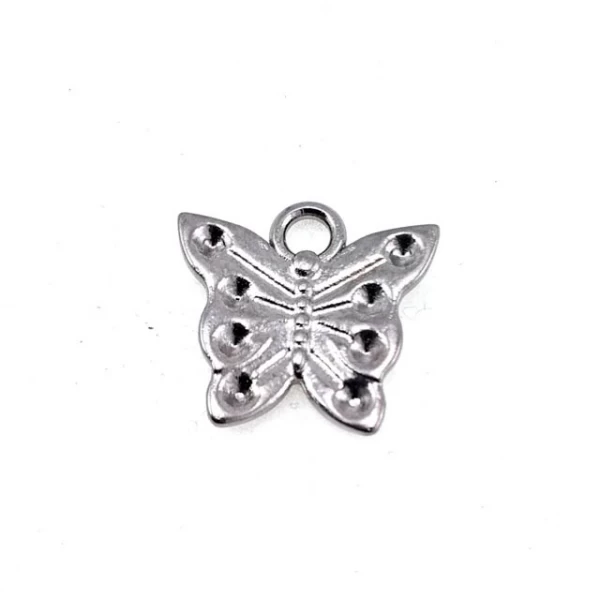 17 mm x 17 mm Kelebek Şekilli Fermuar Elciği E 1230 17 mm x 17 mm Kelebek Şekilli Fermuar Elciği E 1230