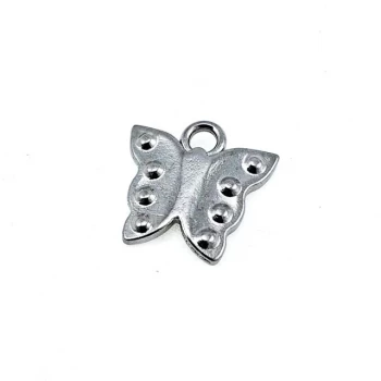 17 mm x 17 mm Butterfly Shaped Zipper Puller E 1230