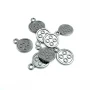 23 mm x 17 mm Çocuk giyim fermuar elciği E 1705