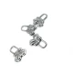 Daisy shape with zipper handle 18 mm x 14 mm E 2029
