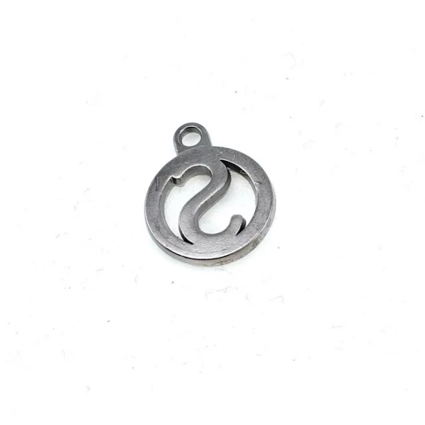 21 mm Zipper Pullers S Logo E 381